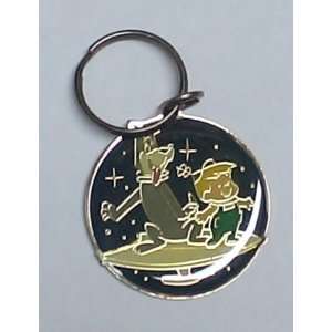  ep3 THE JETSONS ELROY AND ASTRO ENAMEL KEYCHAIN 
