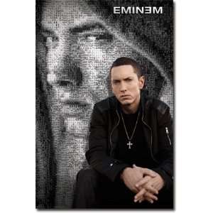 Eminem Collage Hip Hop Rap Music Poster 22.5 x 34 inches 