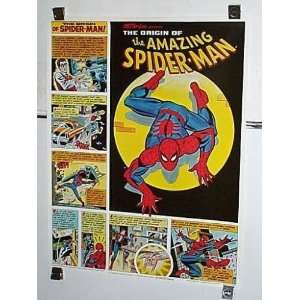  Vintage 1980 Amazing Spider man Coca Cola Coke 80s Marvel 
