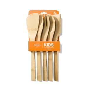  Bambu Kids In The Kitchen Tools Set of 5, 9 1/2 length 