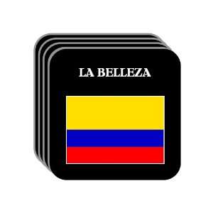  Colombia   LA BELLEZA Set of 4 Mini Mousepad Coasters 