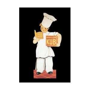  Bouillon Kub 20x30 poster: Home & Kitchen