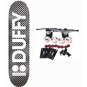  Complete Pro Skateboard PAT DUFFY CHECKERS 7.87 Sports & Outdoors