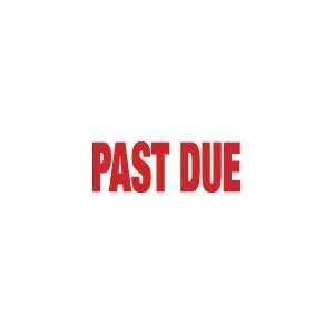  Past Due Stamp   Style 41710: Office Products
