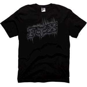  Fox Racing Youth Smear T Shirt   Youth Large/Black 