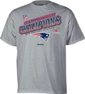   Patriots 2011 AFC Conference Champions Locker Room Tee: Clothing