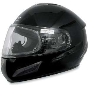   Snow Helmet w/ Dual Lens Shield , Color: Black, Size: Md 0121 0432