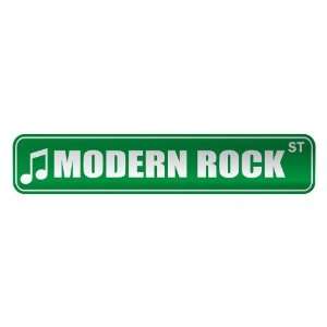   MODERN ROCK ST  STREET SIGN MUSIC