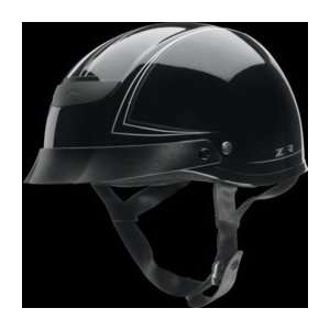   Helmet , Color: Black Pinstripe, Size: Sm XF0103 0647: Automotive