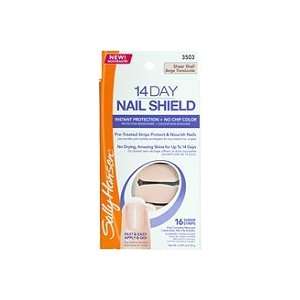  Sally Hansen 14 Day Nail Shield Sheer Shell (Quantity of 4 