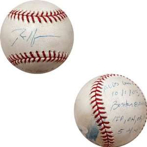   0R 1K 5 4 Win Autographed / Signed Baseball (TriStar) 