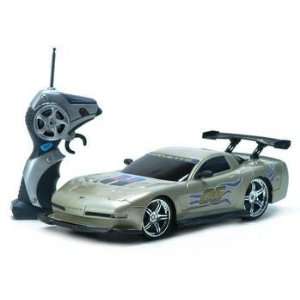    Chevrolet Corvette C5 1:14 Scale RC Electric Car: Toys & Games