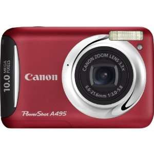  Canon PowerShot A495 10 Megapixel Compact Camera   6.60 mm 