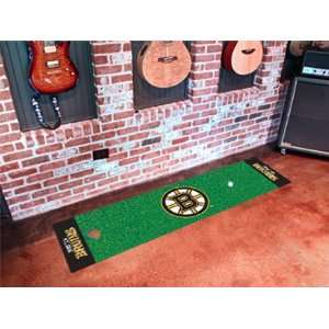  Fan Mats 10498 NHL   Boston Bruins 18 x 72 Putting Green 