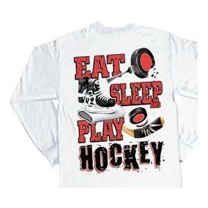  Eat Sleep Play Hockey: Sports & Outdoors