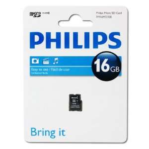  Philips 16GB SD Class 4 Memory Card: Computers 