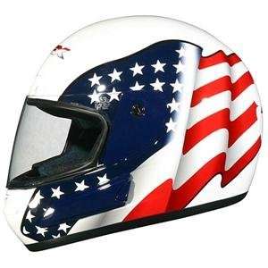  AFX FX 10 Big Head Helmet   X Small/Freedom Flag 