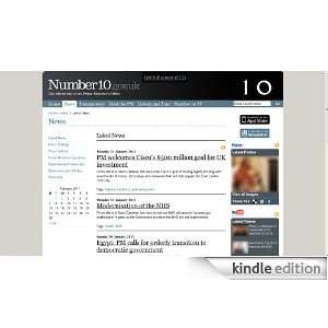   Prime Ministers Office   Latest News: Kindle Store: The Prime