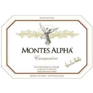  Montes Alpha Series Carmenere 2009 Grocery & Gourmet Food