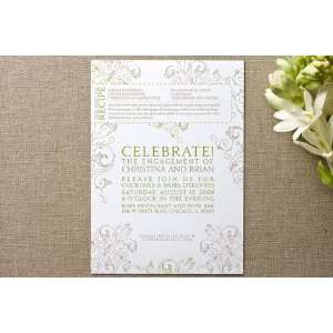  Recipe Engagement Party Invitations: Health & Personal 