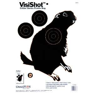   Critter Series Prairie Dog Target (Pack of 10): Sports & Outdoors
