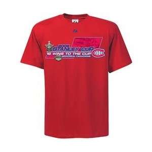   Wins To Glory T shirt   Montreal Canadiens Medium