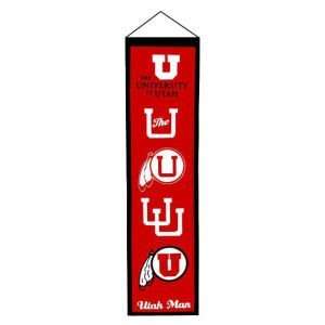  Utah Utes Heritage Banner: Sports & Outdoors