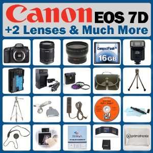  7D 18 MP CMOS Digital SLR Camera with 3 inch LCD with EF S 18 135mm 