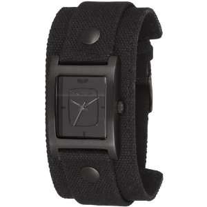 Vestal Electra Low Frequency Collection Casual Watches   Black Canvas 