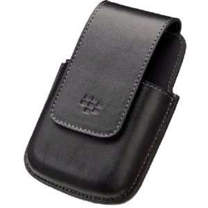  OEM Blackberry 8220 Kickstart Black Leather Holster: GPS 