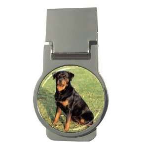  Rottweiler Money Clip (Round) Jewelry