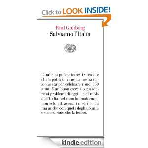 Salviamo lItalia (Vele) (Italian Edition) Paul Ginsborg, E. Benghi 