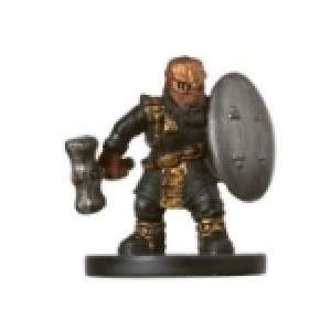    D & D Minis Gold Dwarf Soldier # 5   Under Dark Toys & Games