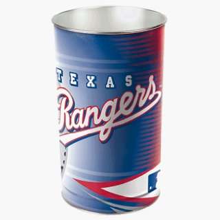  MLB Texas Rangers XL Trash Can: Sports & Outdoors