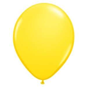  Standard Yellow 16 Latex Balloons Set of 50: Toys & Games
