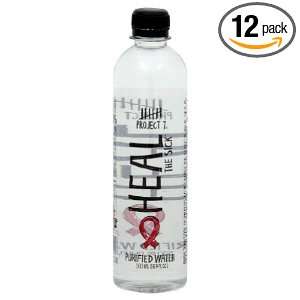 Project 7 Water, Heal The Sick, 16.9 Ounce (Pack of 12)  