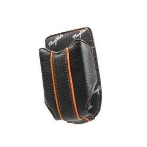  Naztech Cabrio Case Small Flip Phones (Black / Orange 
