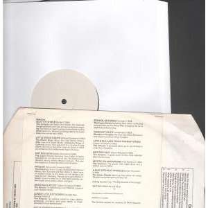  VARIOUS LP UK CAPITOL 1978 16 TRACK WHITE LABEL TEST 