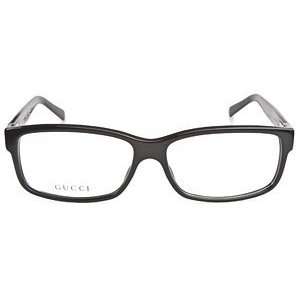  Gucci 1630 Shiny Black Eyeglasses