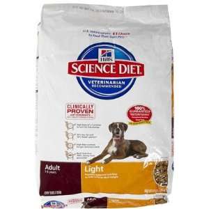 Hills Science Diet Light Canine Adult   17.5 lbs (Quantity of 1)