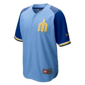  Seattle Mariners Blue Nike Cooperstown Quick Pick Jersey 