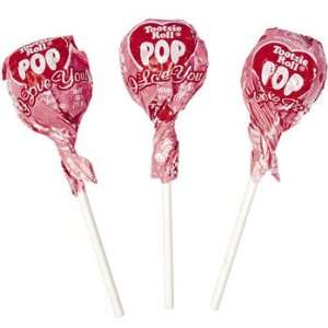 Valentine Tootsie Roll Pops   Suckers & Pops