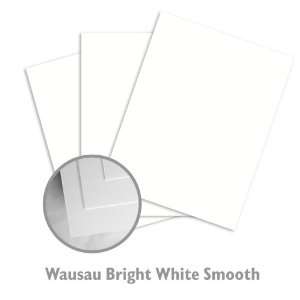  Wausau Bright White White Paper   250/Carton Office 