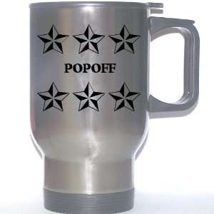  Personal Name Gift   POPOFF Stainless Steel Mug (black 