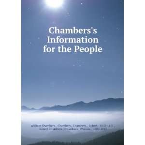 Chamberss Information for the People Chambers, Chambers 