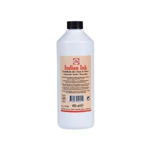  Talens Black Indian Ink   490ml Bottle 