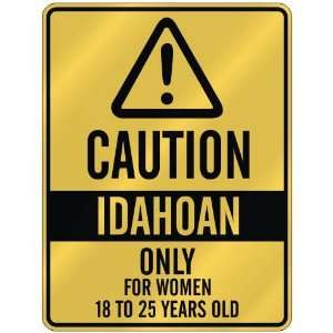   WOMEN 18 TO 25 YEARS OLD  PARKING SIGN STATE IDAHO: Home Improvement