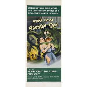  from Haunted Cave Movie Poster (14 x 36 Inches   36cm x 92cm) (1959 