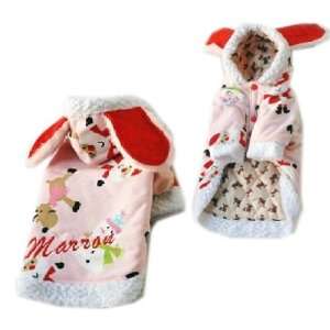  Cute Dogs Clothing Bunny Costume   Size M: Home & Kitchen