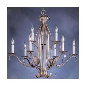   Brushed Nickel Portsmouth Chandeliers Mid Sized: Home Improvement